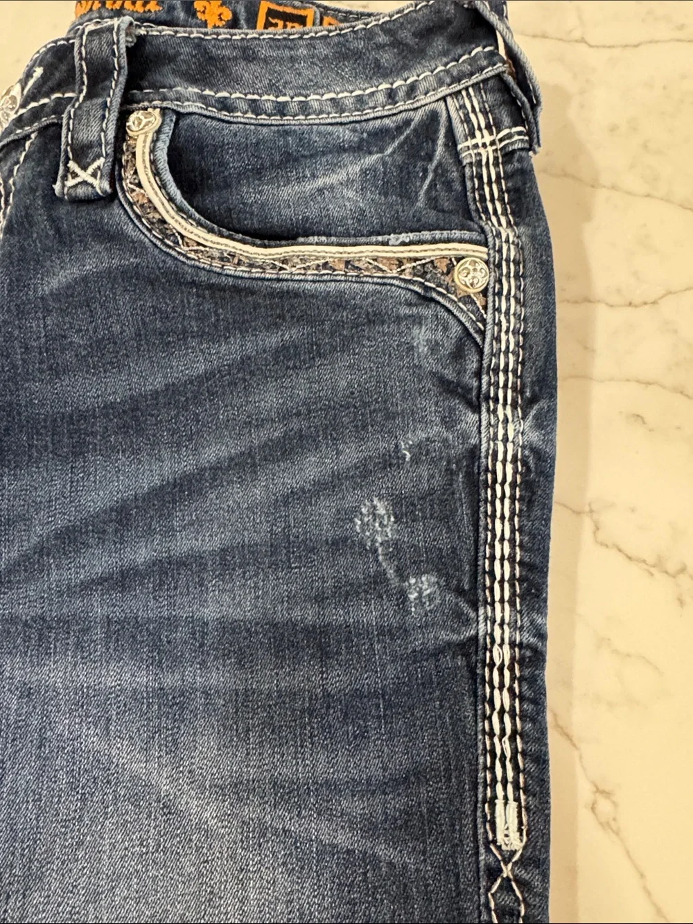 Rock Revival dark blue